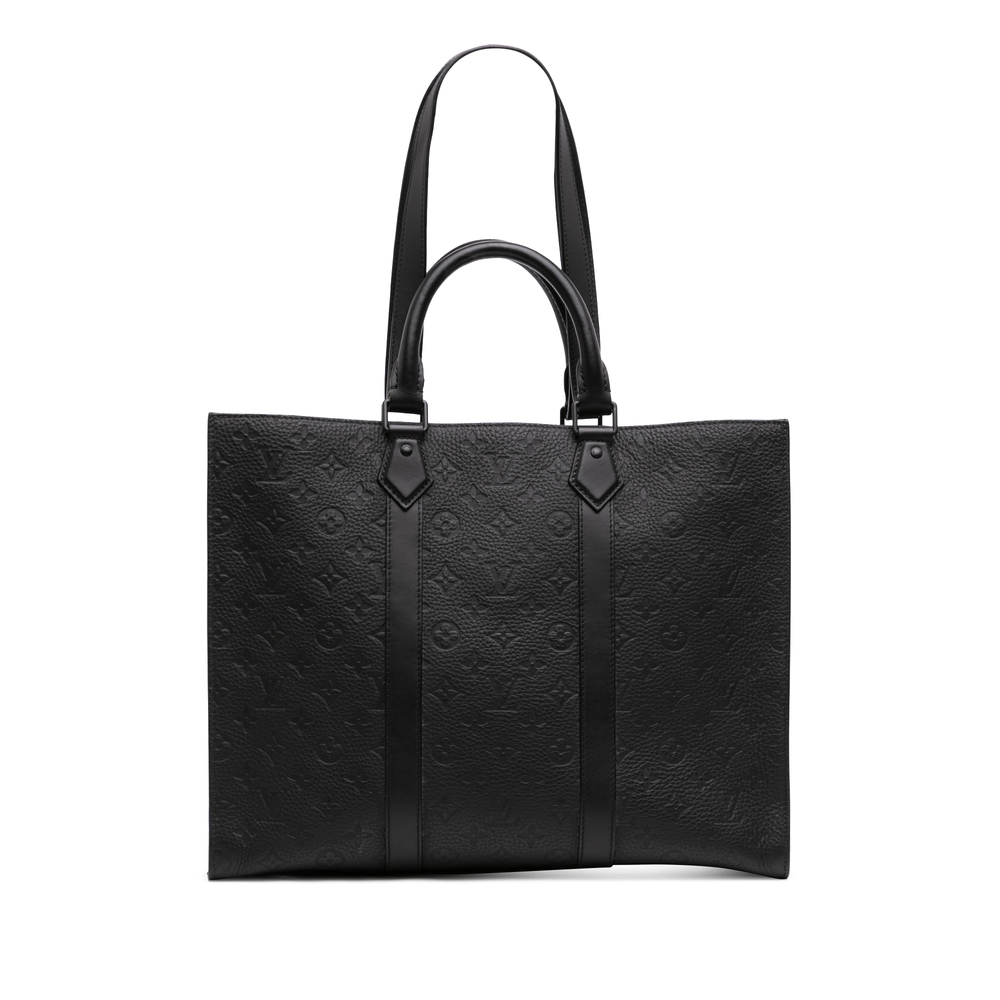 Pre-Loved Louis Vuitton Monogram Taurillon Sac Plat 24H